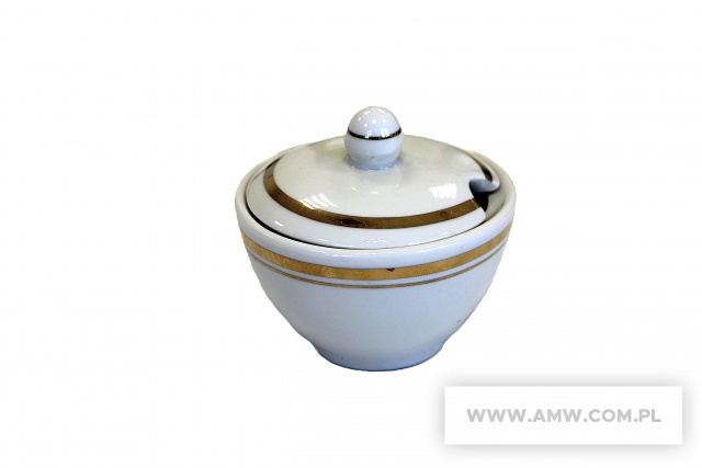 MUSZTARDNICZKA PORCELANOWA  